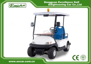 Cheap White 2 Seats Electric Ambulance Car 48V Trojan Battery Golf Cart Ambulance for sale
