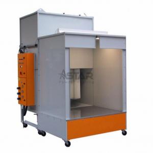 China Manual Electrostatic Portable Powder Coating Booth on sale