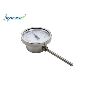 China Industrial Grade WSS-411W Bimetal Thermometer with Custom Stem Length on sale