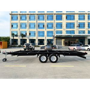 Customizable Tiny Home Trailers 20FT House Moving Trailer ATM 4500 kg