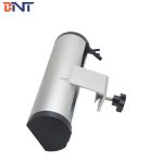 Fix on desk edge conference table power outlet with customized module