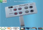 Embossing Polydome Switch With Led Display Band , Tactile Membrane Push Button