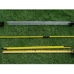 Cheap folded golf alignment stick , folding golf alignment sticks , two-double golf training aid for sale