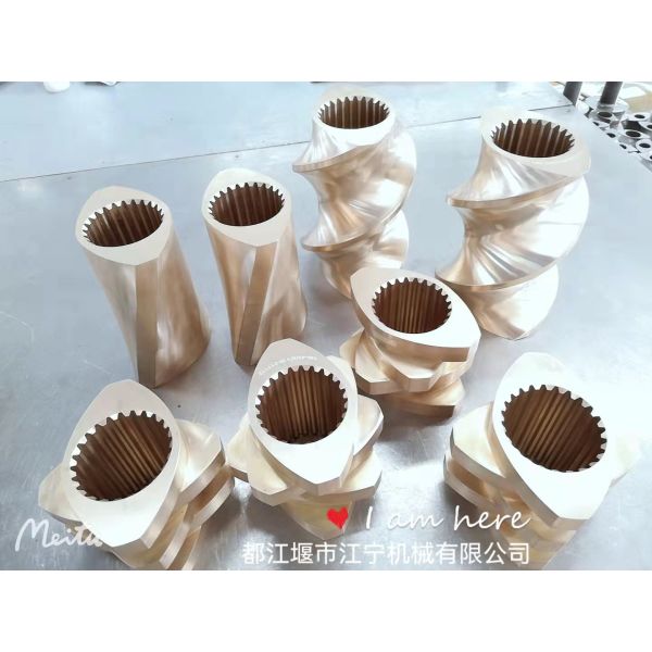Quality Diameter 150mm Extruder Screws And Barrels Element Aluminium Bronze Material wholesale