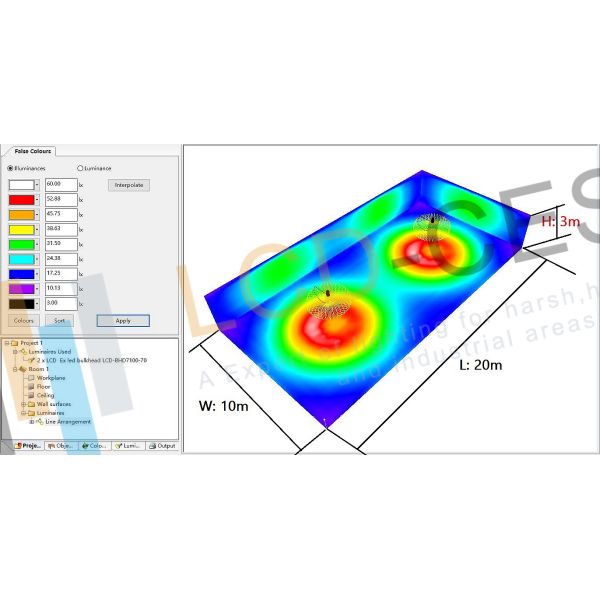 30W LED Security Flood Light