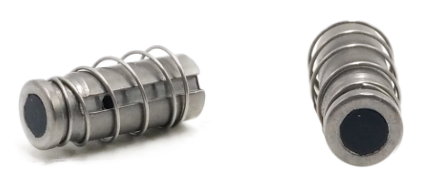 4V100 Series S8 Flange 3/2 Way NC Pneumatic Solenoid Valve Plunger Tube