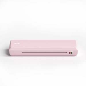 Portable Thermal A4 Thermal Lamination Machine , Pink Laminator 9 Inch