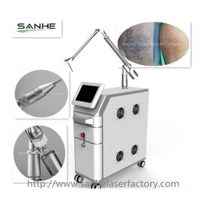 Long pulse laser tattoo removal machine made Sanhe manufacture/ tattoo removal/ black doll