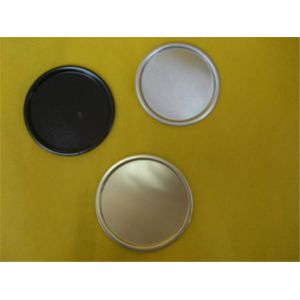Customized big Food Grade Tinplate Metal Can Bottom 83.3 mm Diameter