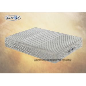 Luxurious Compressed 14 Inch Double Bed Zoned Mattress With Memory Foam