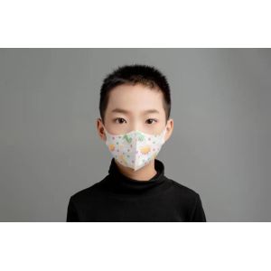 Kids Disposable Protective Face Mask 3 Ply Non Woven Fabrics Disposable Face