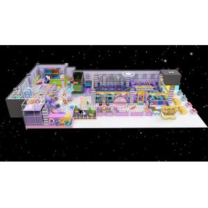 Easy Installation Soft Playground Equipment Customized For 2-12 Years Old