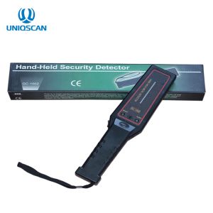 ABS Material Gold Hand Held Metal Detector High Sensitivity For Security