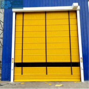 220V 0.8m/S Roller Shutter Doors With Transparent Window