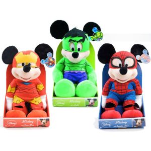 China Marvel Disney Spiderman / Hulk / /Iron Mickey Mouse And Minnie Mouse Stuffed Animals Toys on sale