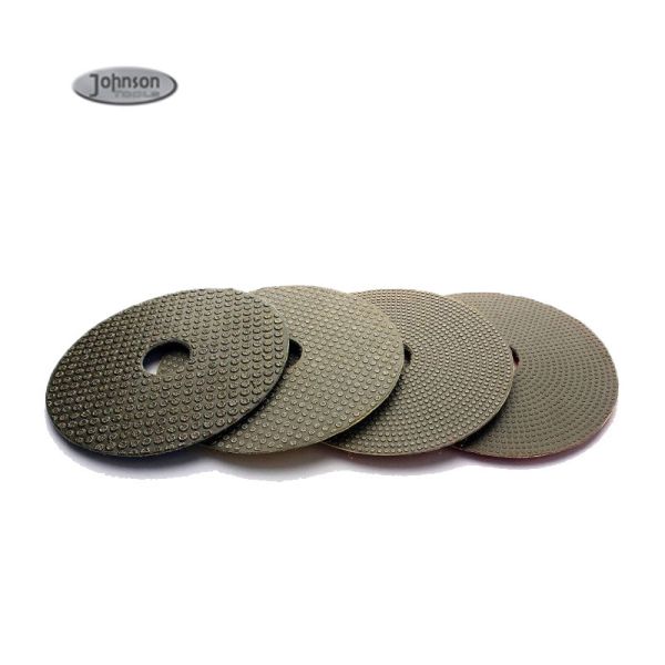 Quality 3 Inch Electroplated Encrusted Wet Diamond  Polishing Pads For Quartz Marble wholesale