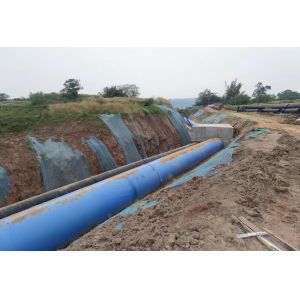 Fbe Coating Internal And External Protection For Steel Pipes Shot Blasting Anti