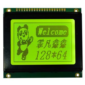 Cheap 128*64 Graphic Dot Matrix LCD Module 78*70mm For Communication Equipment for sale
