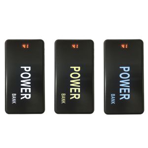 Custom LED Logo Universal Mobile Power Bank 5000mAh With LED power Indicator