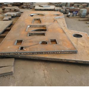 S235JR S355jr Customized Steel Plate Cutting CNC Machining Service