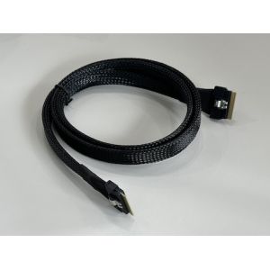 SFF-8654 8i to SFF-8654 8i High-Speed Mini SAS HD Connector Cable, 1.0 m 32AWG