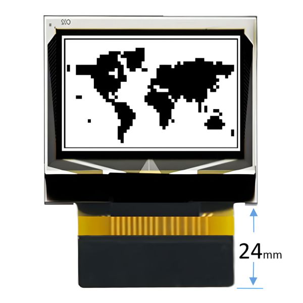 Quality 0.42-Inch Tiny OLED Screen 72x40 Graphic ZIF Connection SPI And IIC Interface wholesale