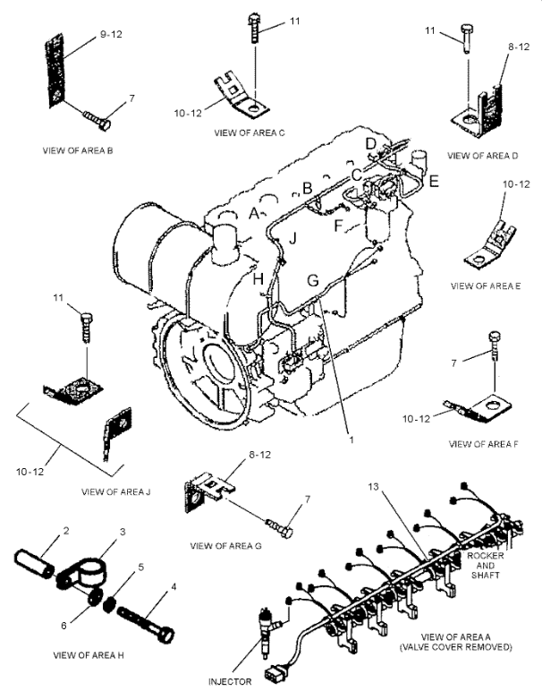 305-4893 3054893 Wiring Harness Excavator Spare Parts For E320D C6.4