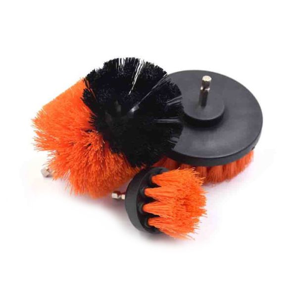 Quality PP Bristle Electric Power Scrubber Brushes Electric Drill Brush Kit wholesale