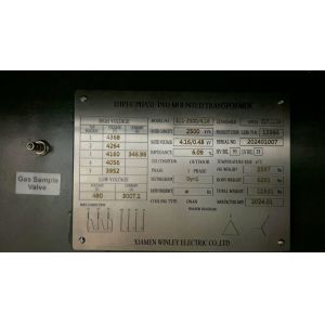 2500 Kva Three Phase Pad Mounted Transformer Step Down 13.8KV To 480V