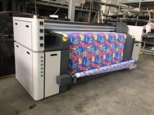 Cheap Large Format Inkjet Textile Printing Machine High Resolution With Automatic Feeding System for sale
