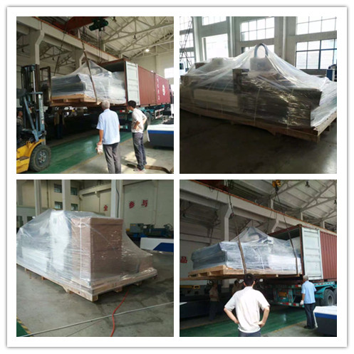 Carbon Steel CNC Fiber Laser Cutter 150mm Focal Length 10m Fiber Length