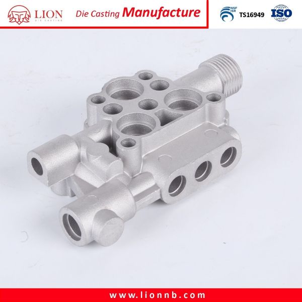 ACE-AD015 Pump Part Custom Die Casting at Hot Chamber Die Casting Machine for