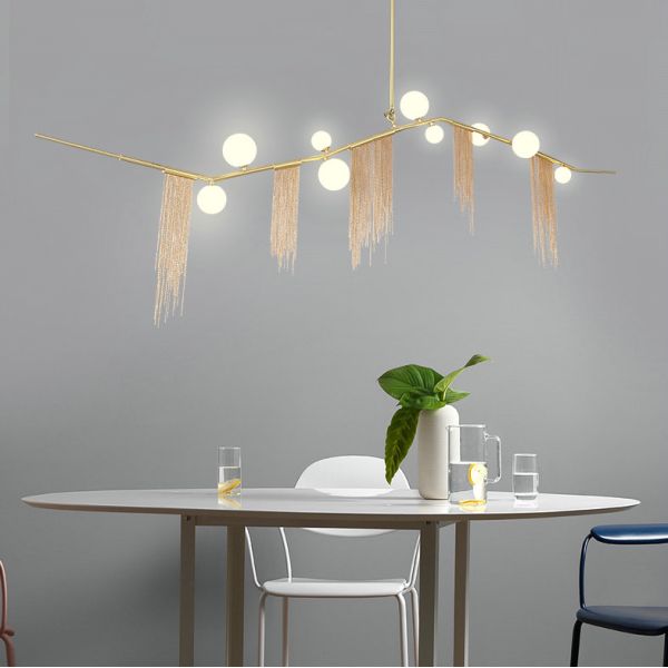 Multi Fitting Pendant Light Glass Ball for Shopping Mall