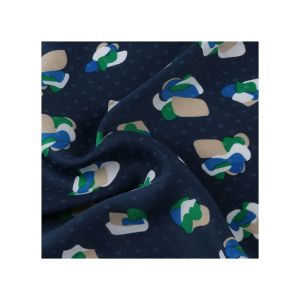 Factory Wholesale Recycled Poly Island Dot Recycle Fabric
