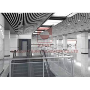 Safe Reliable Moving Walk Escalator 30° 0.5m/s For Large Supermarket Mall