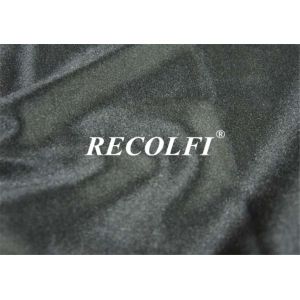 Metallic Grey Silk Glossy Spandex Workout Leggings Functional Cooling Sustainabl