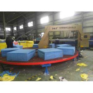 Cheap Round Table Horizontal Sponge Circle Cutting Machine Customized High Performance for sale