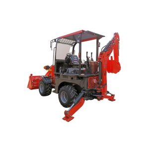 EUR III EUR V Backhoe Loader WZ35-10 1-1.2 Tons 37kw