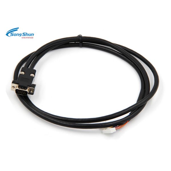 Quality SMP 2Pin HD15Pin-16PIN PHD Vga Display Cable , Internal RGB Cable Wire Harness wholesale