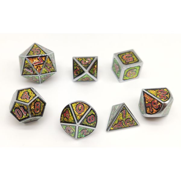 Quality GST Hand Polished Metallic Game Dice , Environment Friendly Multi Sided Dice wholesale