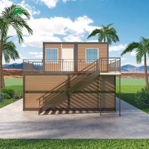 Customization Of Container Folding Homes For Trade Fairs