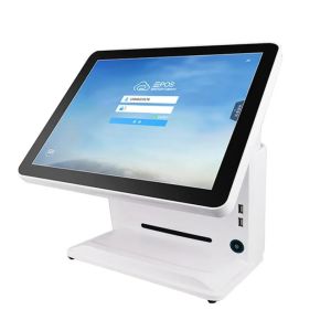 Win/Android 15/15.6" Capacitive Touch Screen POS System with LED8/VFD220 and
