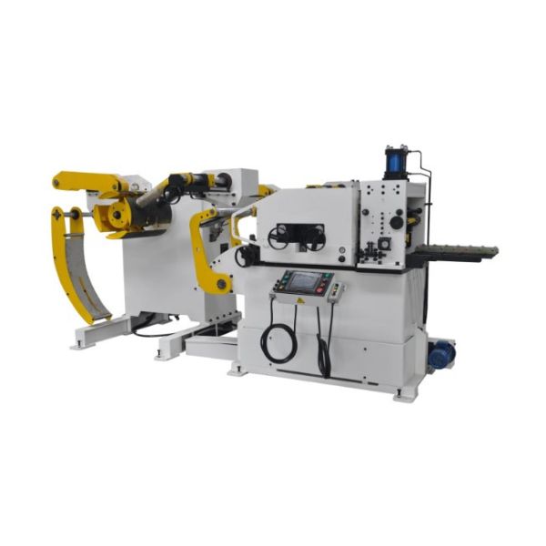 Sheet Metal Coiling Straightening Machine 2 In 1 Decoiler Straightener Feeder