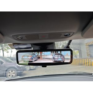 China For Tesla Model 3 Model Y 9.2-inch 1080P digital coaxial dual recording electronic rearview mirror recorder on sale
