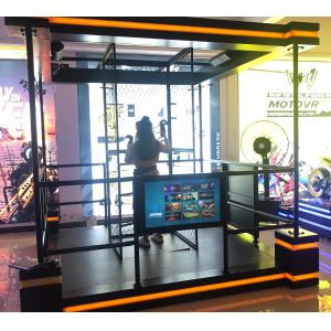 Standing Interactive Shooting Simulator , Entertainment Center VR Motion