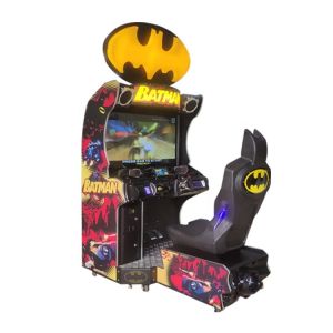 Batman Simulator Racing Arcade Machine For Kid ' S Playground 12 Months Warranty