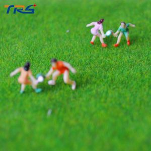 1:100 scale architectural model color sport figures 2cm for outdoor exercise