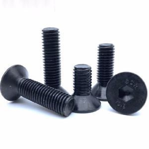 Black High Strength Grade 10.9 Hexagon Socket Countersunk Head Bolt DIN 7991 M2
