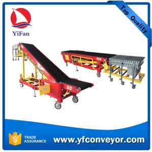 China Small Truck Loading Unloading Conveyor on sale