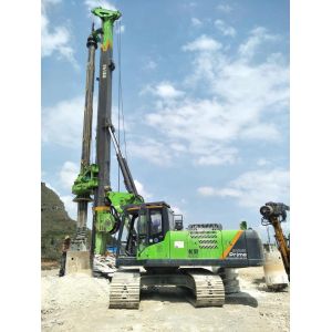 Diameter Hydraulic Piling Rig 43 / 37max Depth For Construction KR125A 1500mm
